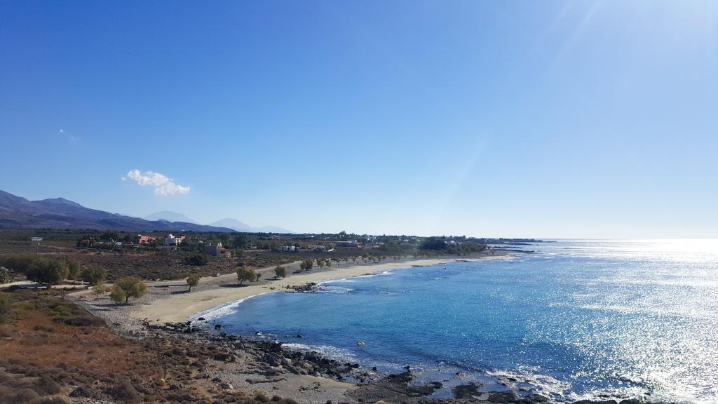 Kritamos Beach Apartments Frangokastello エクステリア 写真