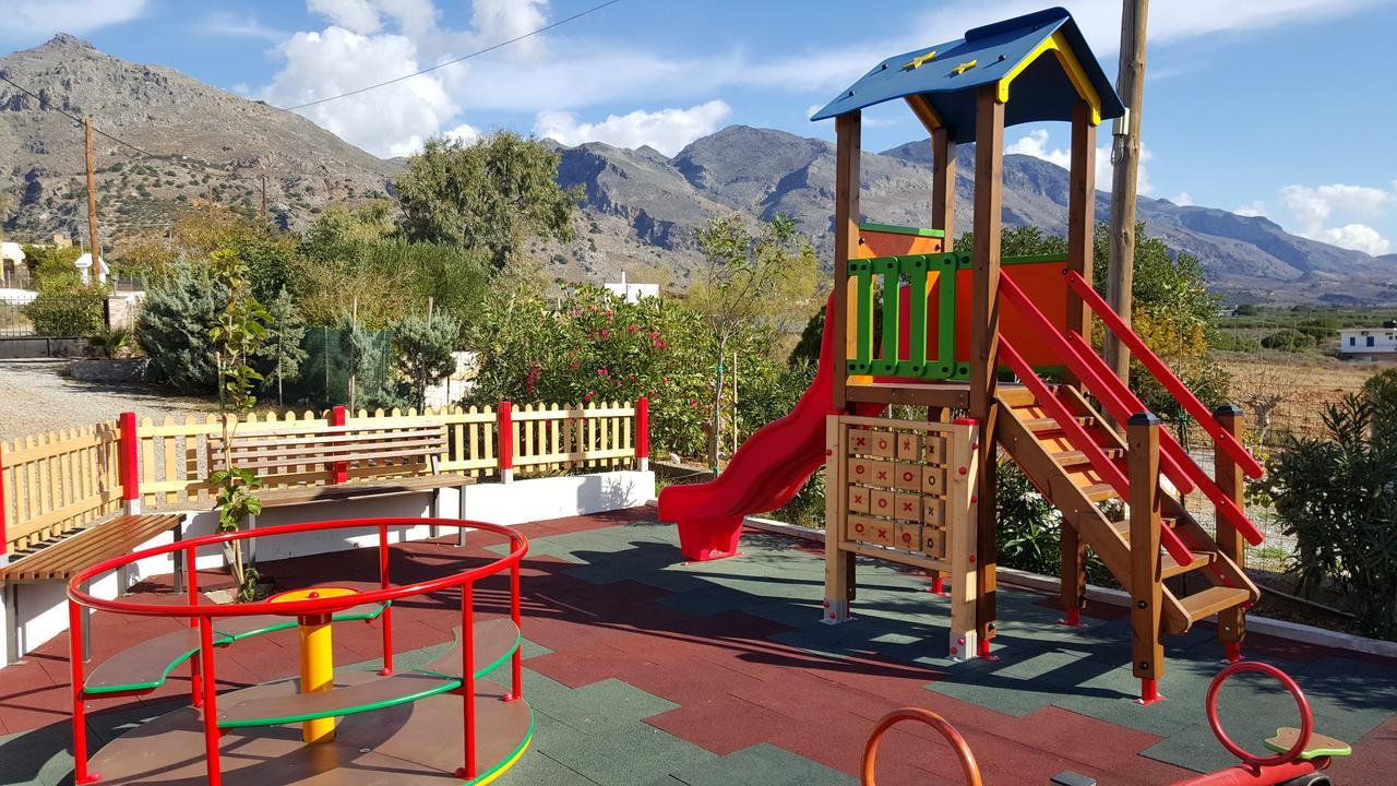 Kritamos Beach Apartments Frangokastello エクステリア 写真
